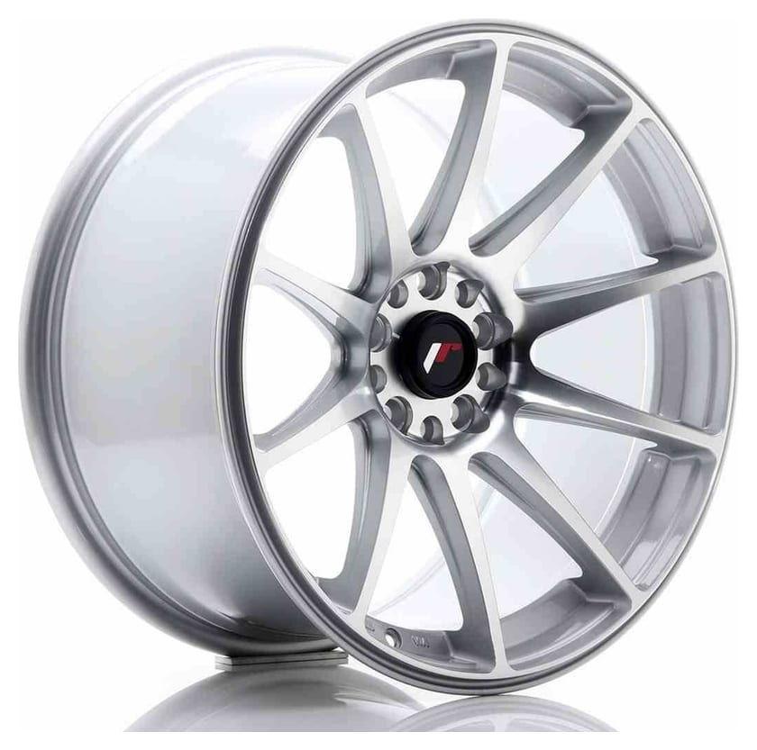 JR Wheels JR11 18x9,5 ET30 5x112/114 Silver Machined