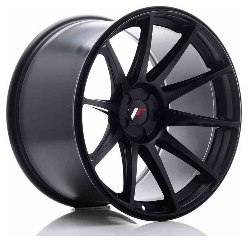 JR Wheels JR11 19x11 ET25 5H Blank Matt Black