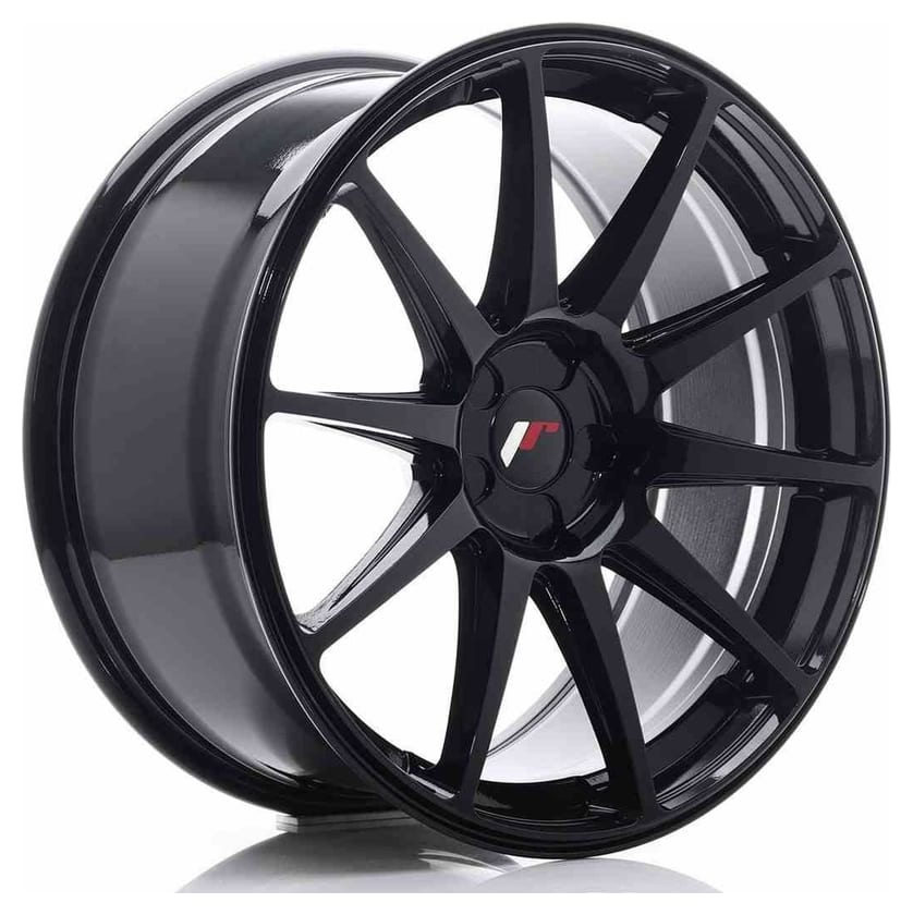 JR Wheels JR11 19x8,5 ET25-40 5H Blank Glossy Black