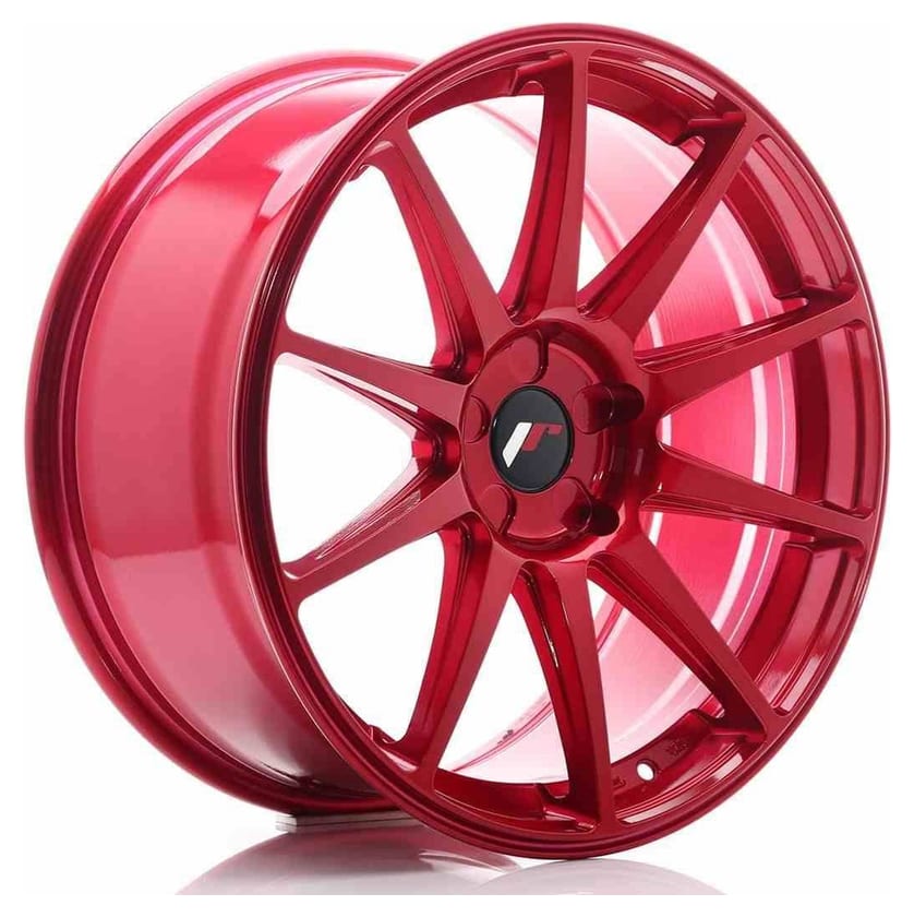 JR Wheels JR11 19x8,5 ET25-40 5H Blank Platinum Red