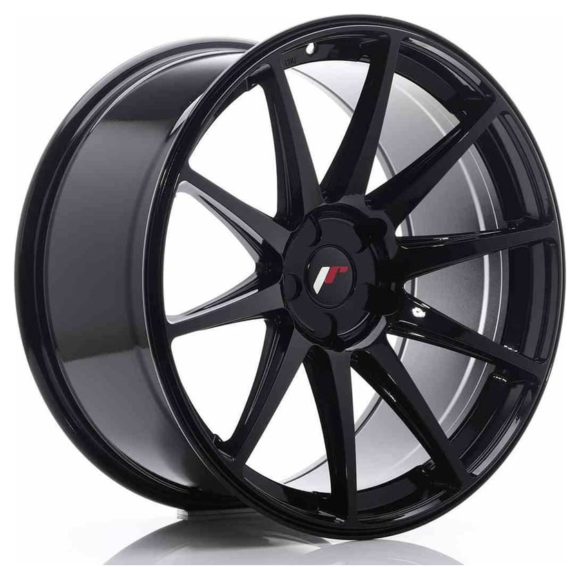 JR Wheels JR11 20x10 ET40 5H BLANK Gloss Black