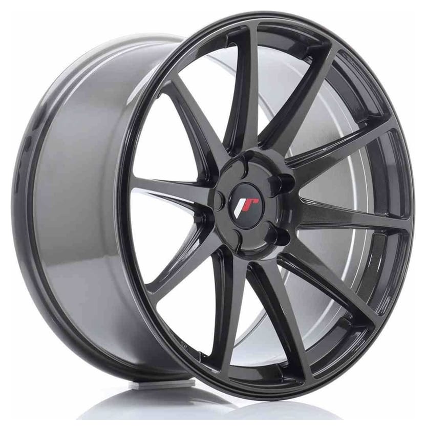 JR Wheels JR11 20x10 ET40 5H Blank Hyper Gray