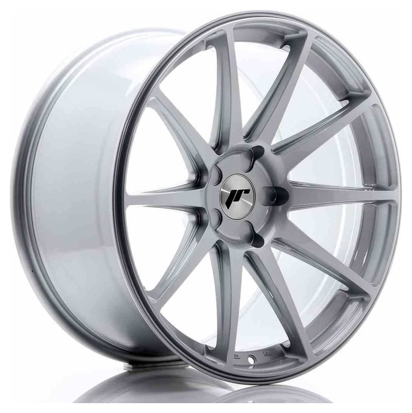JR Wheels JR11 20x10 ET40 5H BLANK Hyper Silver