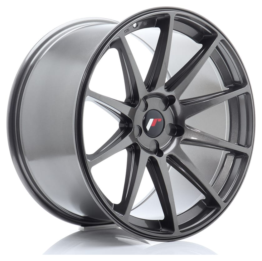 JR Wheels JR11 20x11 ET30-52 5H Blank Hyper Gray