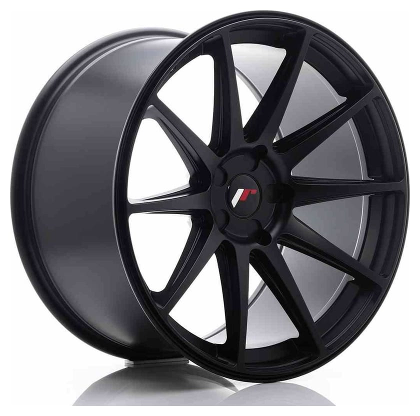JR Wheels JR11 20x11 ET30-52 5H Blank Matt Black