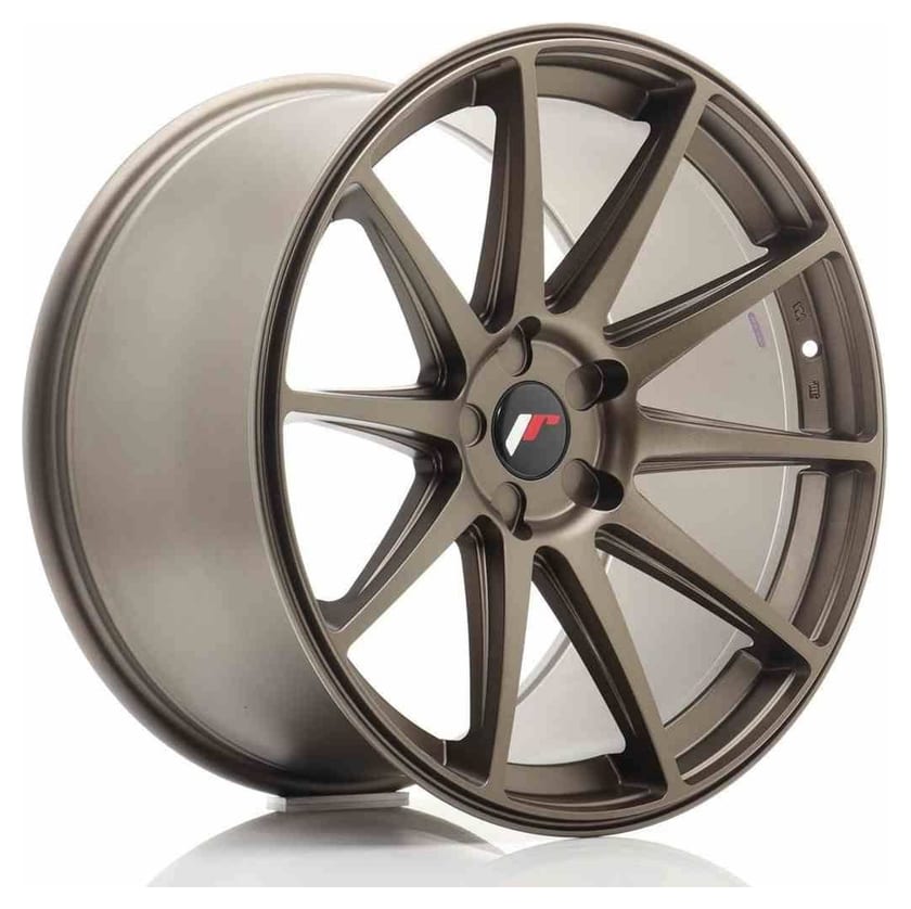 JR Wheels JR11 20x11 ET30-52 5H Blank Matt Bronze