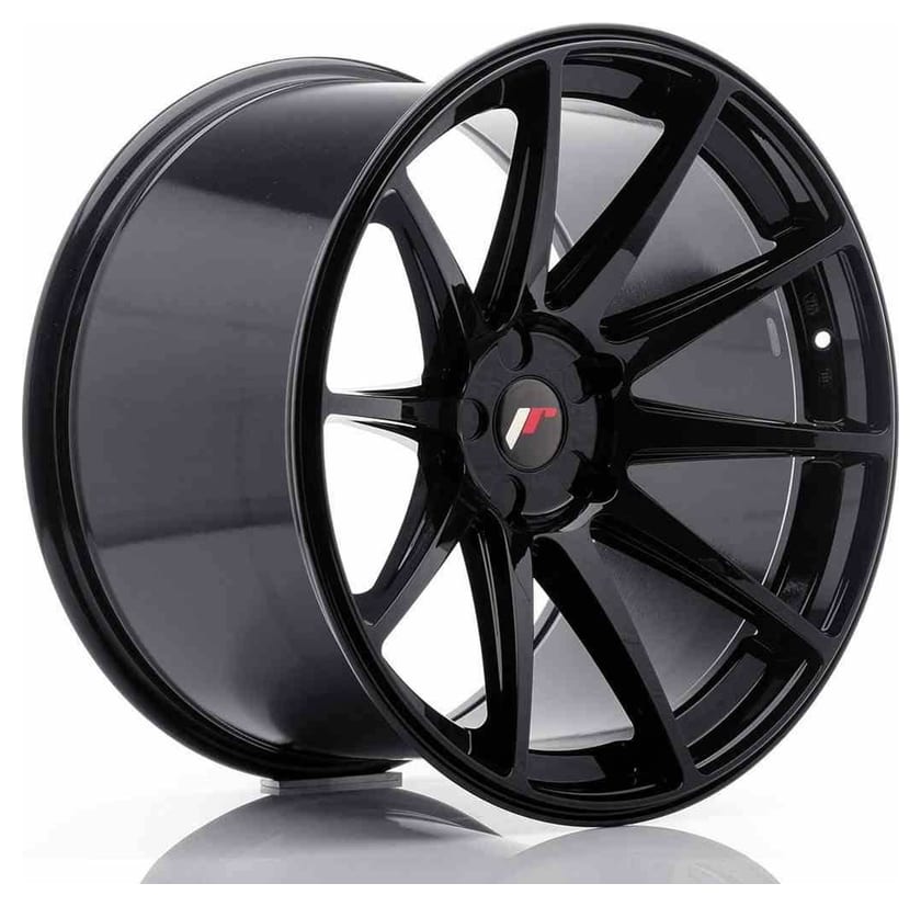 JR Wheels JR11 20x12 ET20-42 5H Blank Glossy Black