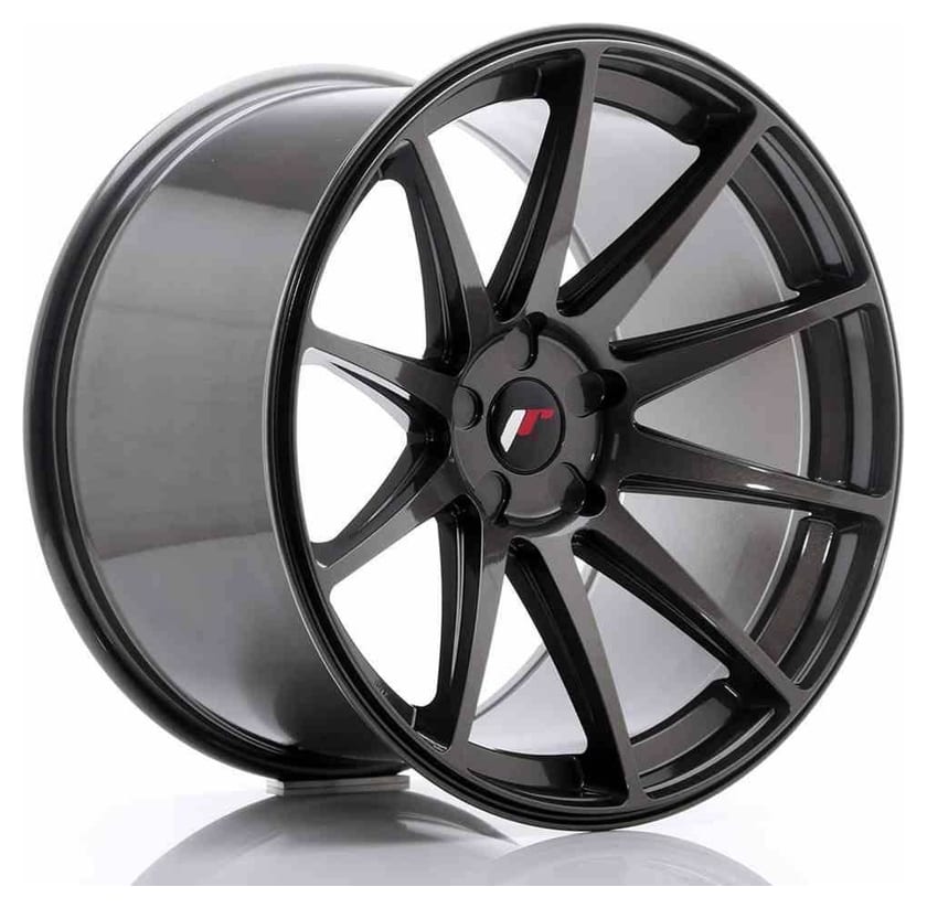 JR Wheels JR11 20x12 ET20-42 5H Blank Hyper Gray