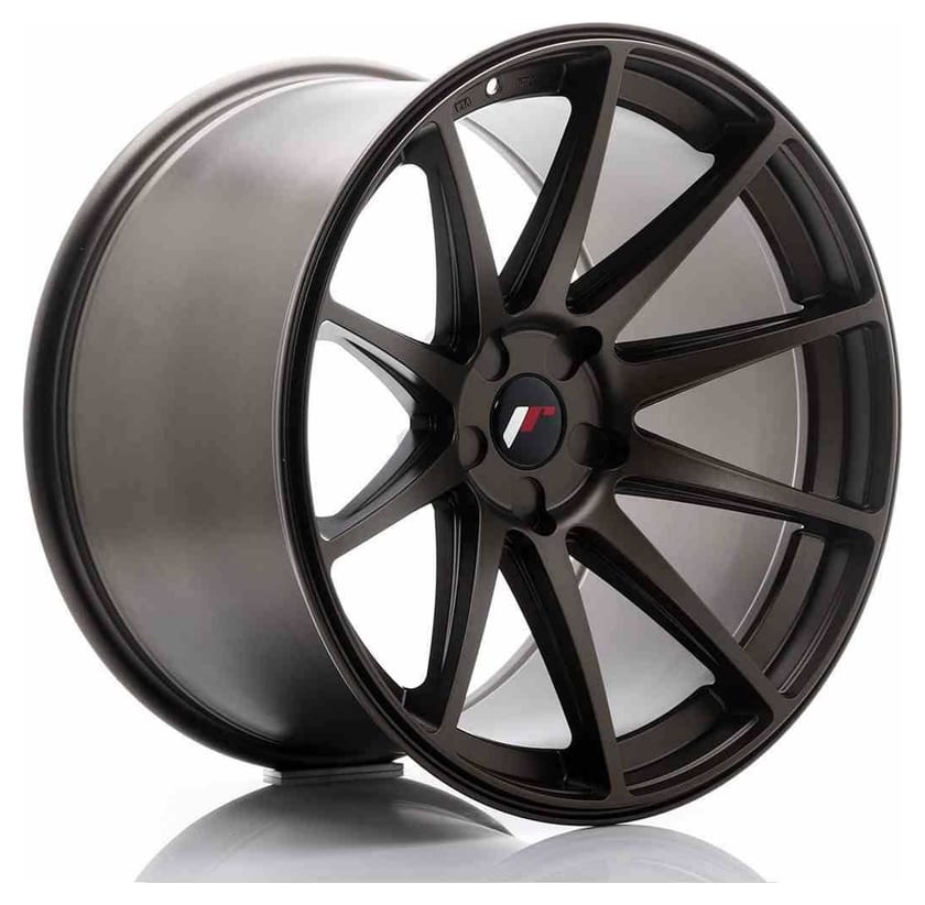 JR Wheels JR11 20x12 ET20-42 5H Blank Matt Bronze