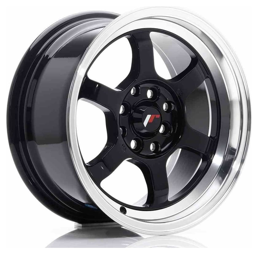 JR Wheels JR12 15x7,5 ET26 4x100/108 Gloss Black
