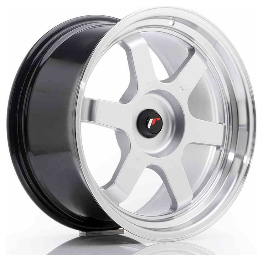JR Wheels JR12 18x9 ET25-27 Blank Hyper Silver