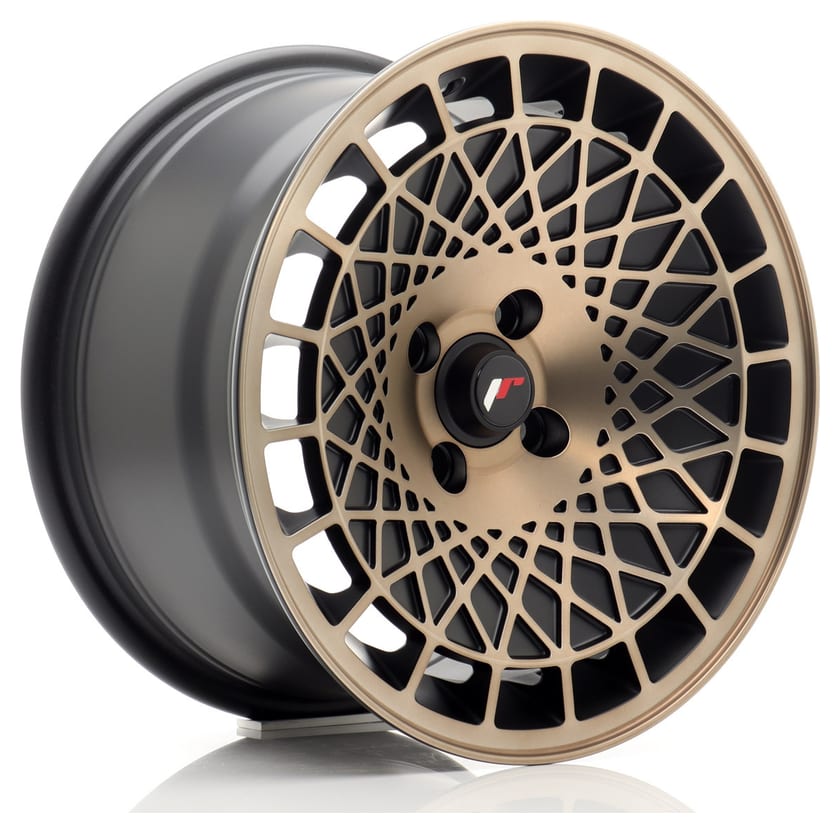 JR Wheels JR14 15x8 ET20 4x100 Black Bronze Finish