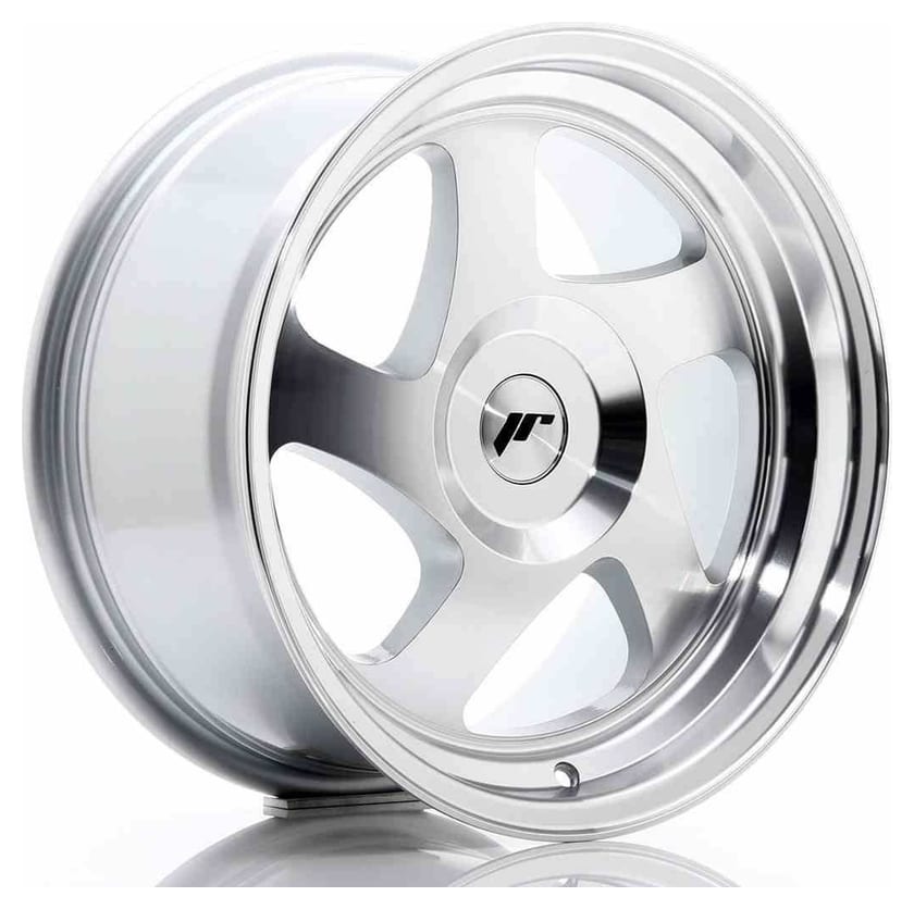 JR Wheels JR15 16x8 ET25 Blank Silver Machined