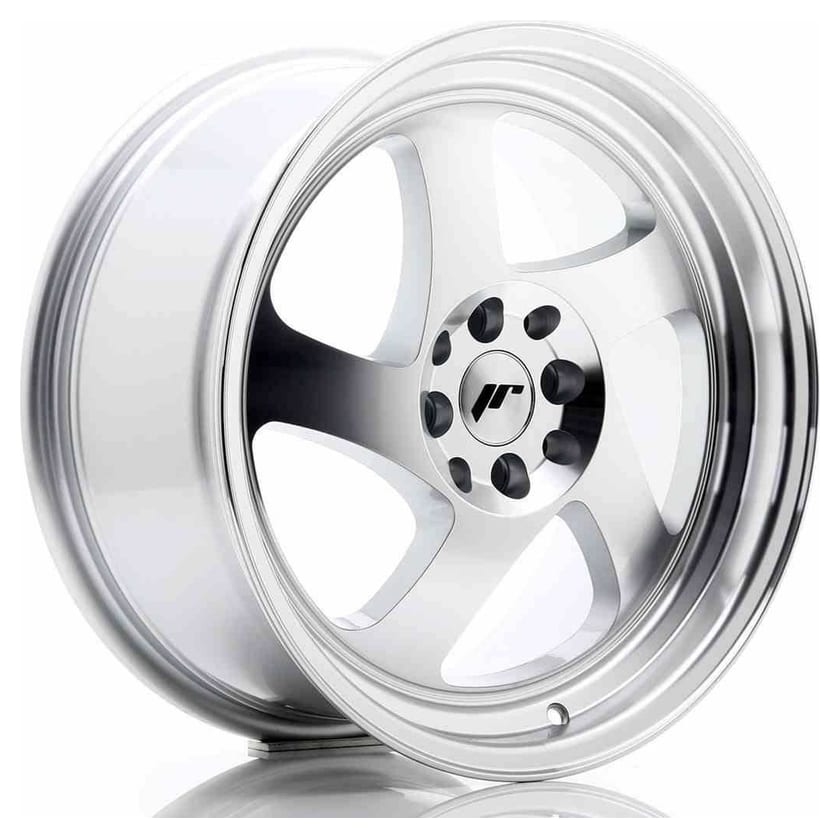 JR Wheels JR15 17x8 ET35 5x100/114 Machined Silver
