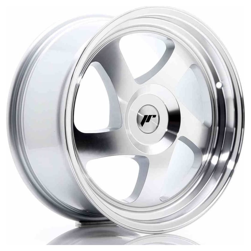 JR Wheels JR15 17x8 ET35 Blank Silver Machined