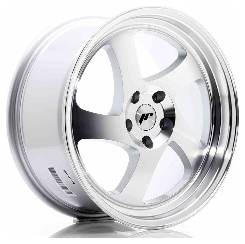 JR Wheels JR15 18x8,5 ET40 5x112 Machined Silver