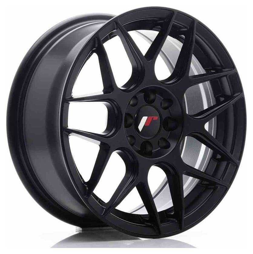 JR Wheels JR18 16x7 ET25 4x100/108 Matt Black