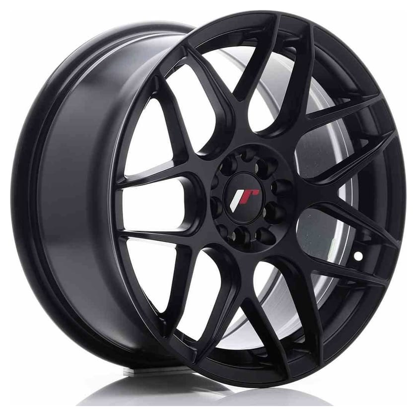JR Wheels JR18 17x8 ET25 4x100/108 Matt Black