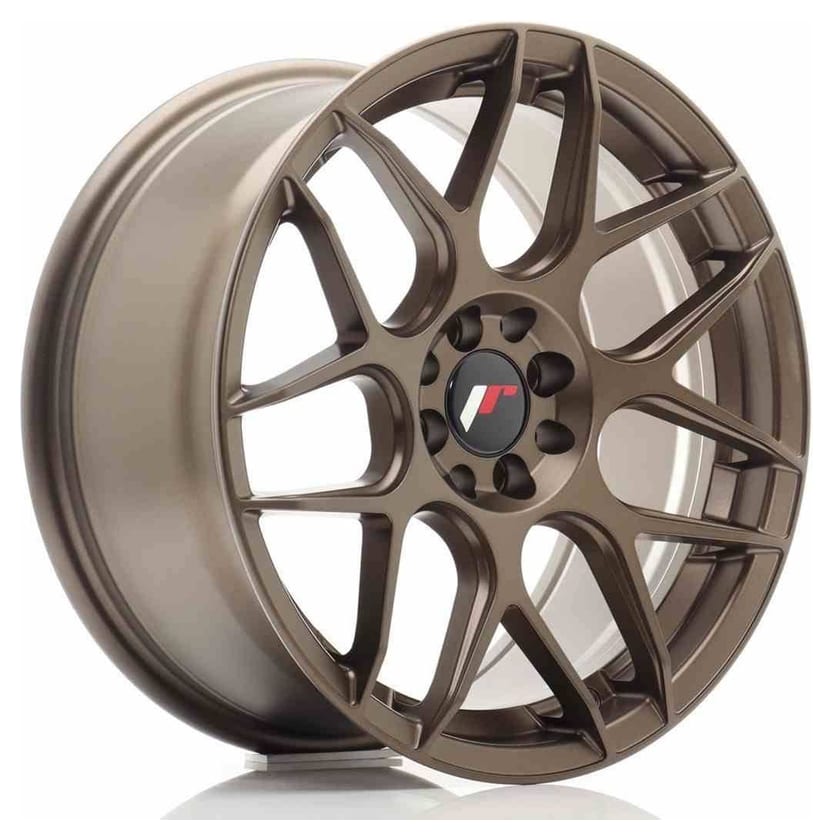 JR Wheels JR18 17x8 ET25 4x100/108 Matt Bronze