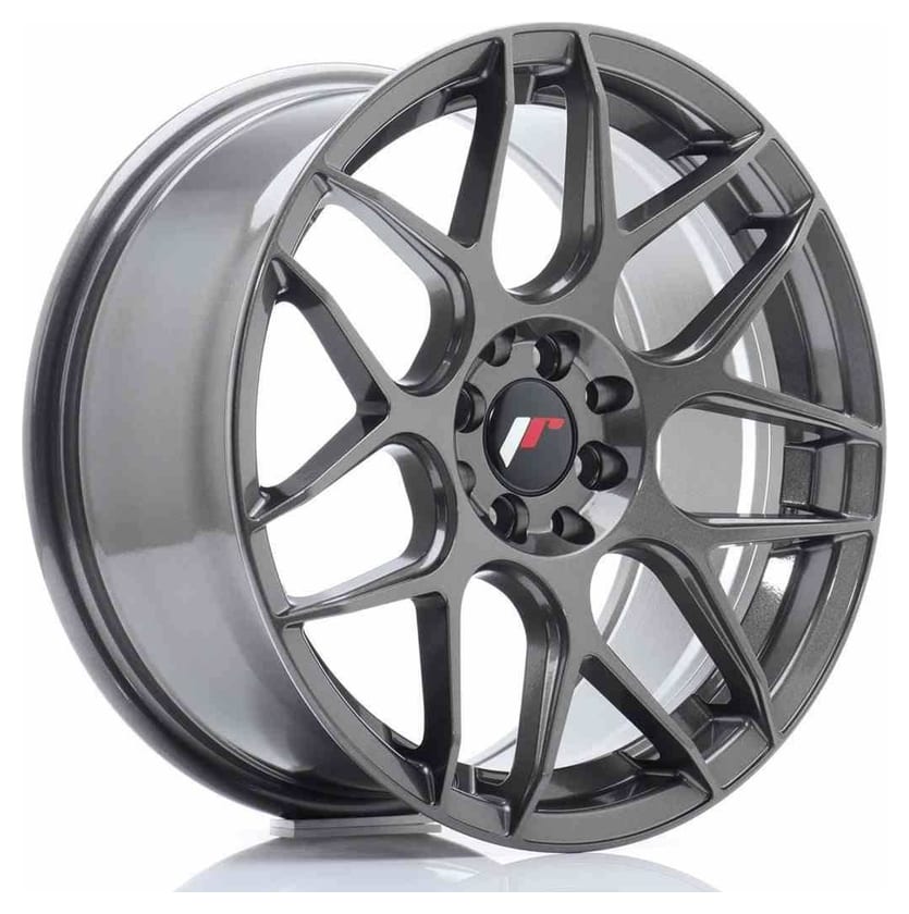 JR Wheels JR18 17x8 ET35 4x100/114 Hyper Gray