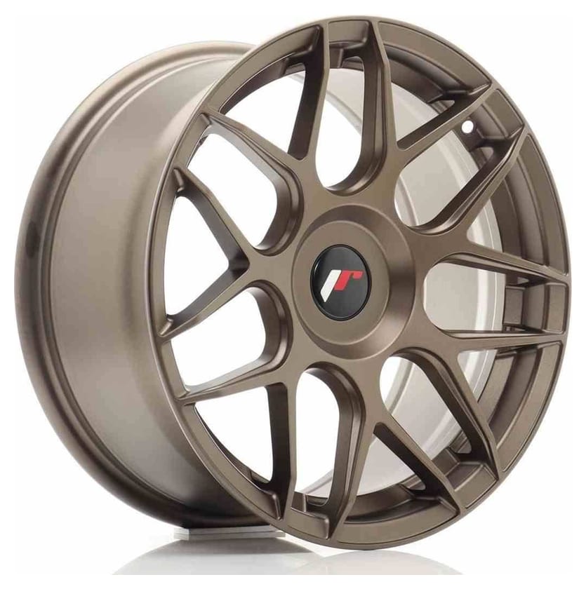 JR Wheels JR18 17x8 ET35 Blank Bronze