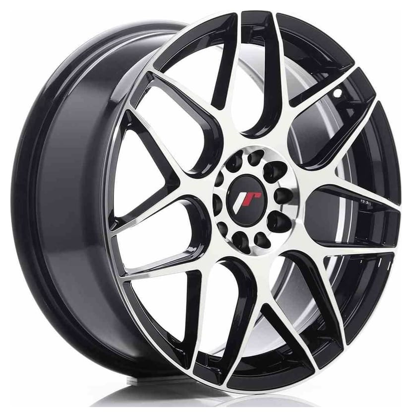 JR Wheels JR18 18x7,5 ET40 5x112/114 Black Machined