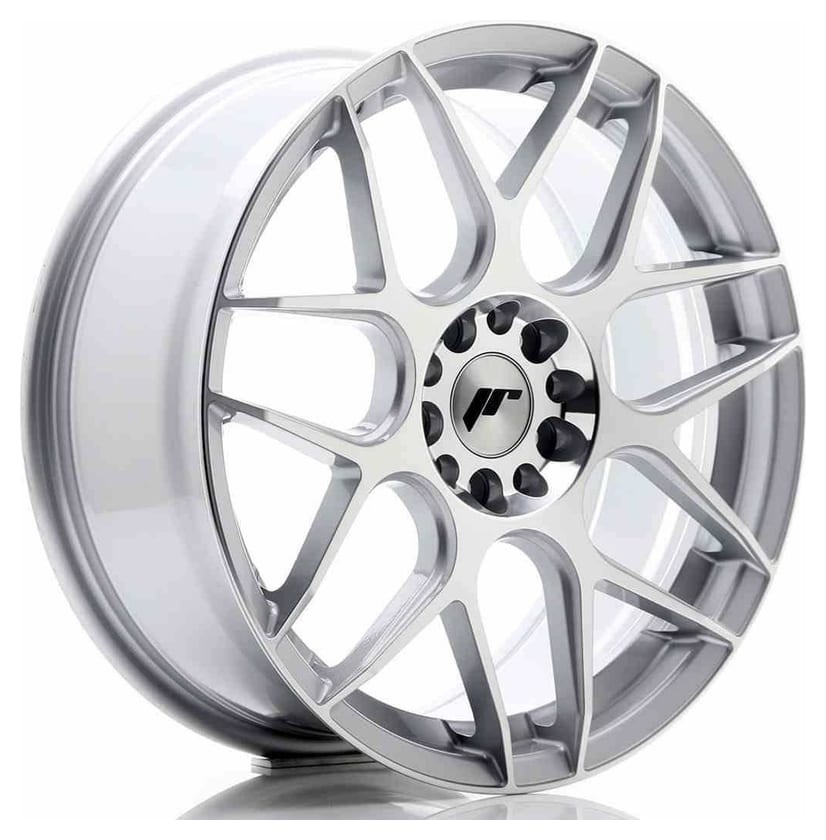 JR Wheels JR18 18x7,5 ET40 5x112/114 Silver Machined
