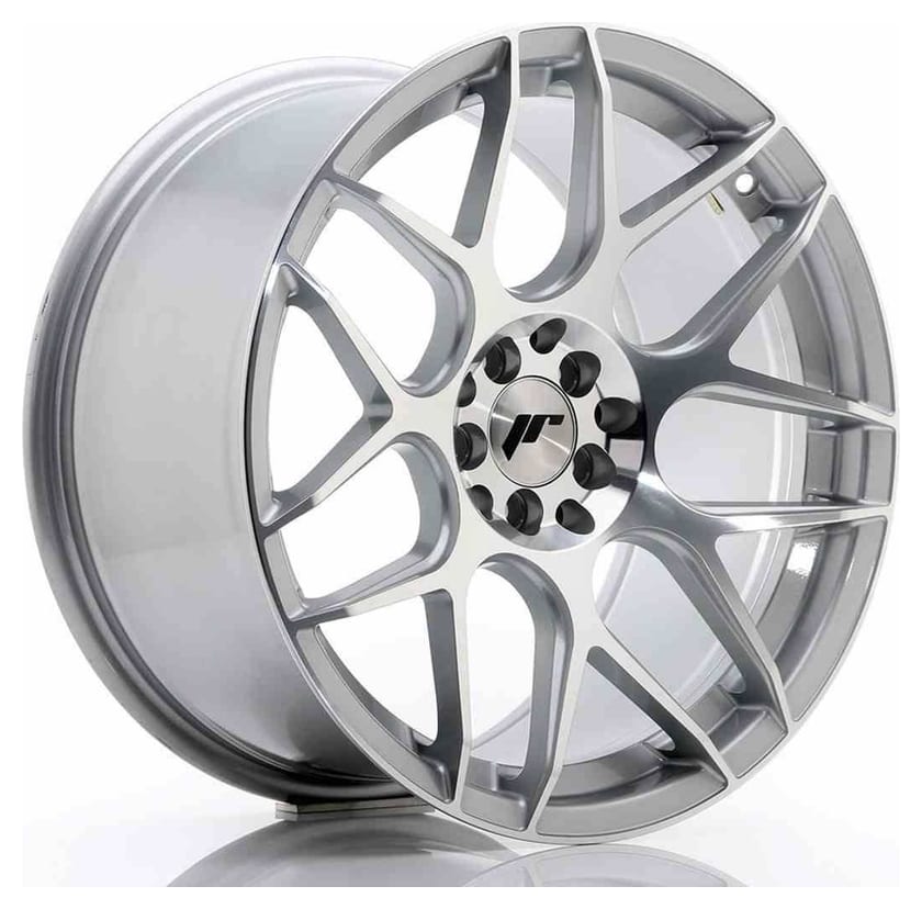 JR Wheels JR18 18x9,5 ET35 5x100/120 Silver Machined