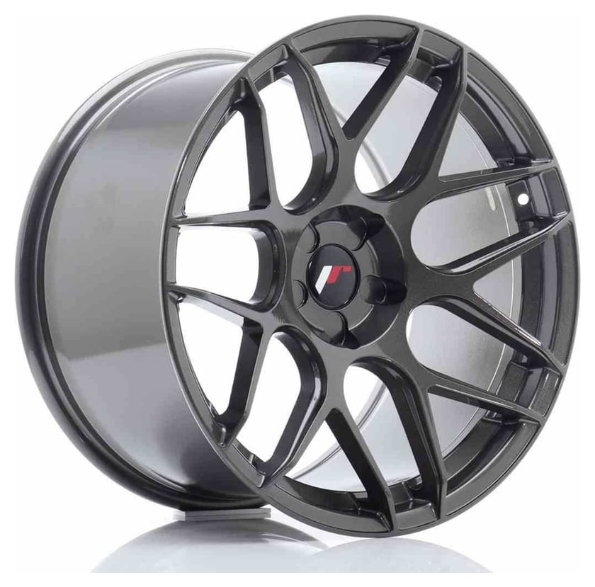 JR Wheels JR18 19x11 ET15-30 5H Blank Hyper Gray