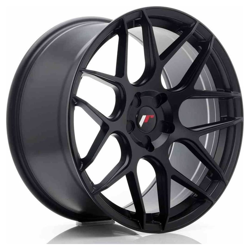 JR Wheels JR18 20x10 ET20-45 5H Blank Matt Black