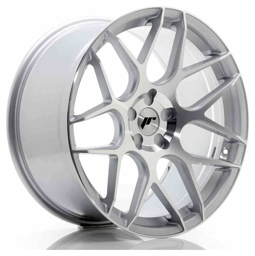 JR Wheels JR18 20x10 ET20-45 5H Blank Silver Machined