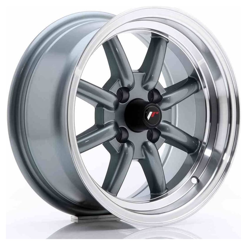 JR Wheels JR19 14x7 ET0 4x100 Gun Metal