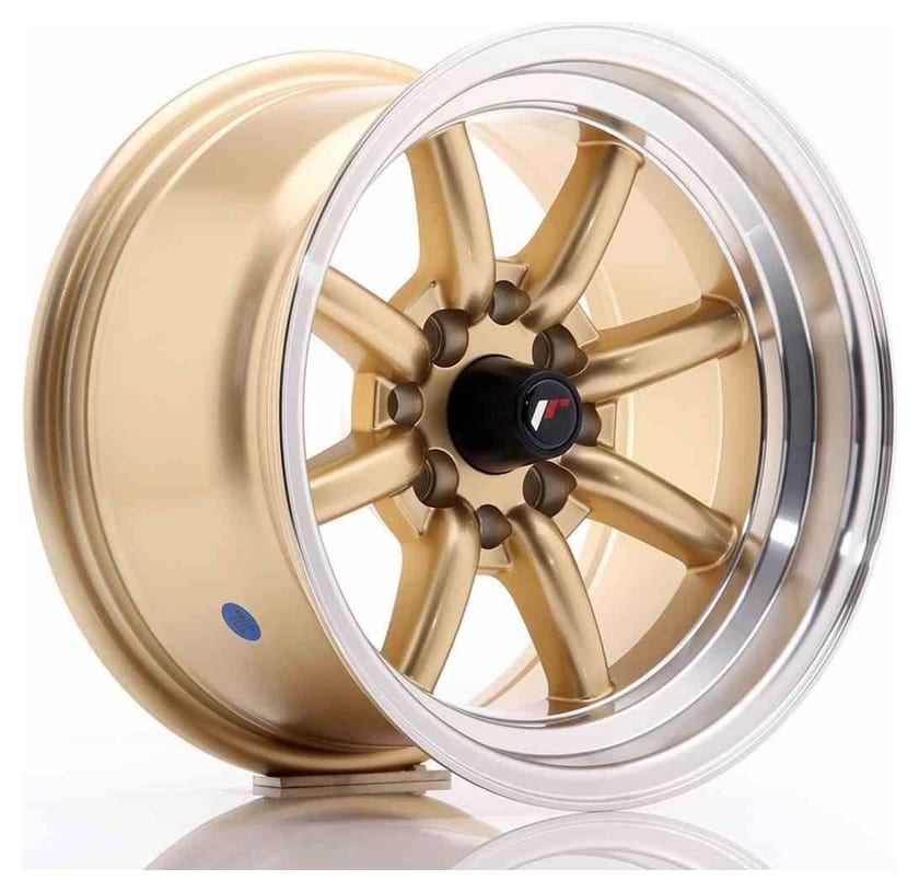 JR Wheels JR19 14x8 ET-13 4x100/114 Gold