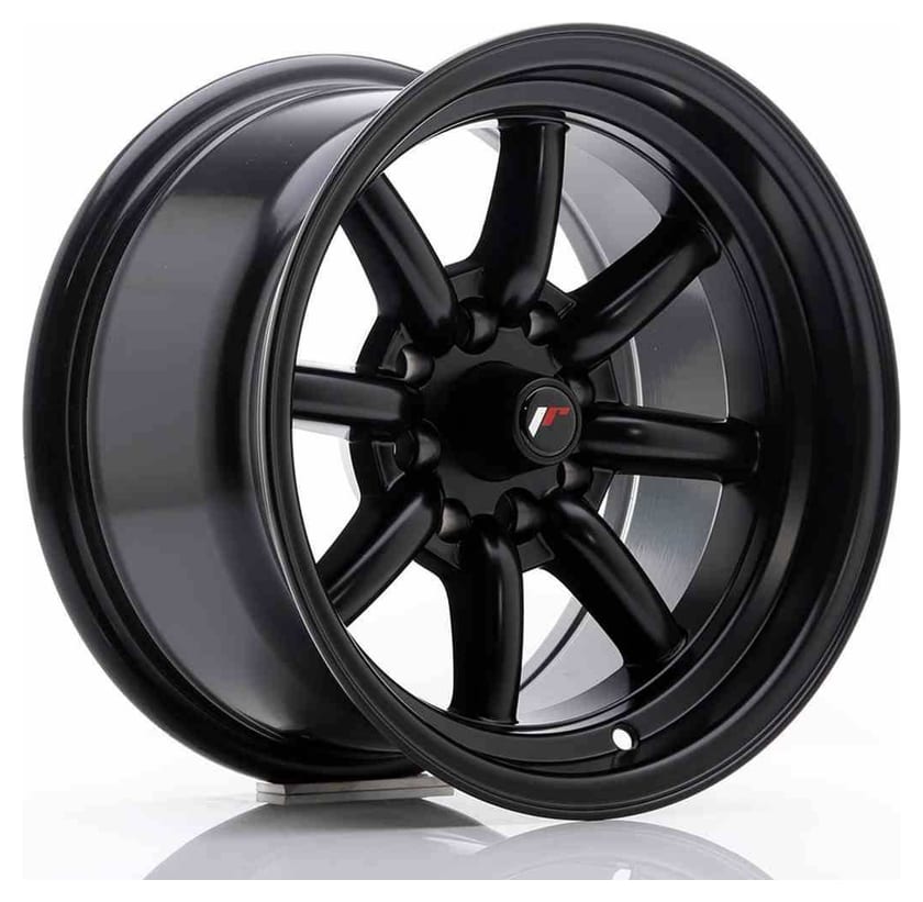 JR Wheels JR19 14x8 ET-13 4x100/114 Matt Black