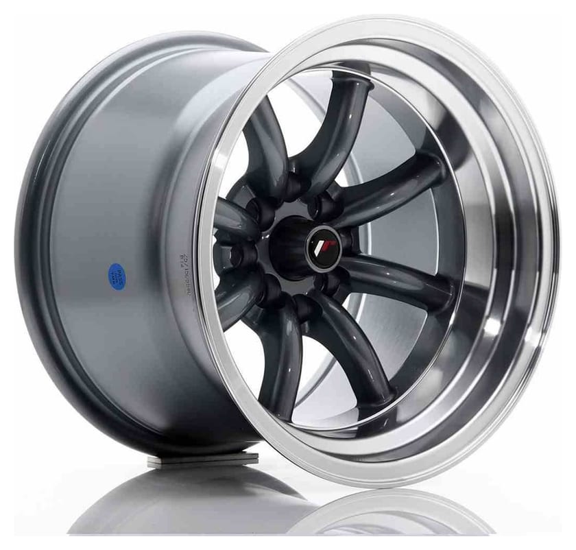 JR Wheels JR19 15x10,5 ET-32 4x100/114 Gun Metal