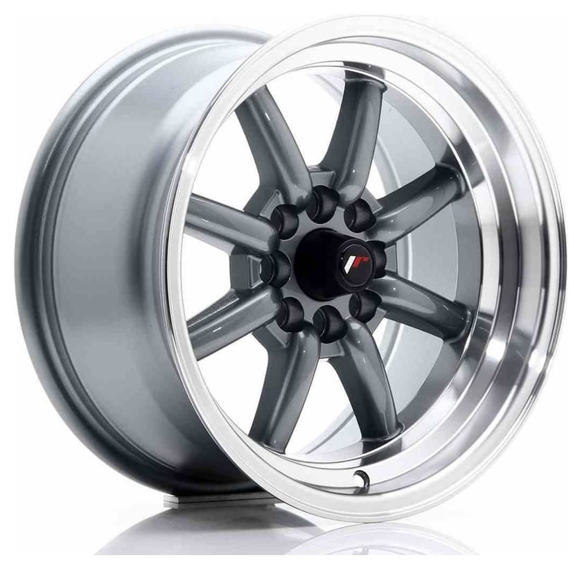 JR Wheels JR19 15x8 ET0 4x100/108 Gun Metal