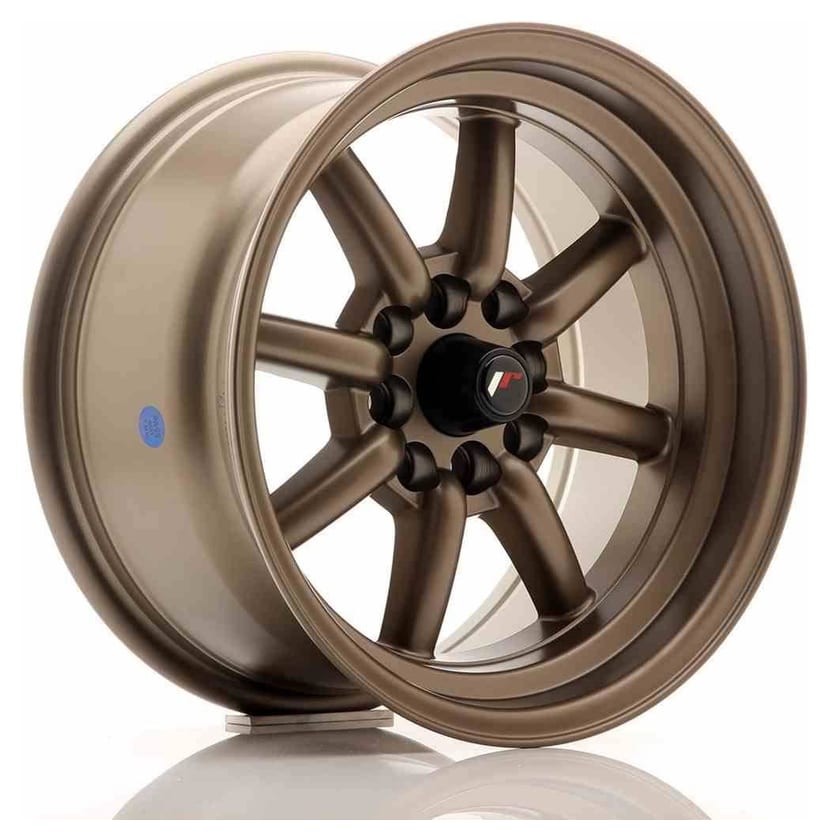 JR Wheels JR19 15x8 ET0 4x100/108 Matt Bronze