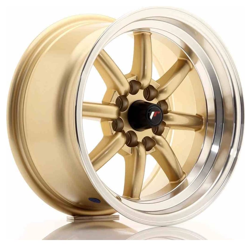 JR Wheels JR19 15x8 ET0 4x100/114 Gold