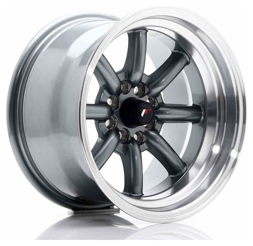 JR Wheels JR19 15x9 ET-13 4x100/108 Gun Metal