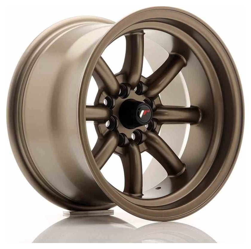 JR Wheels JR19 15x9 ET-13 4x100/108 Matt Bronze