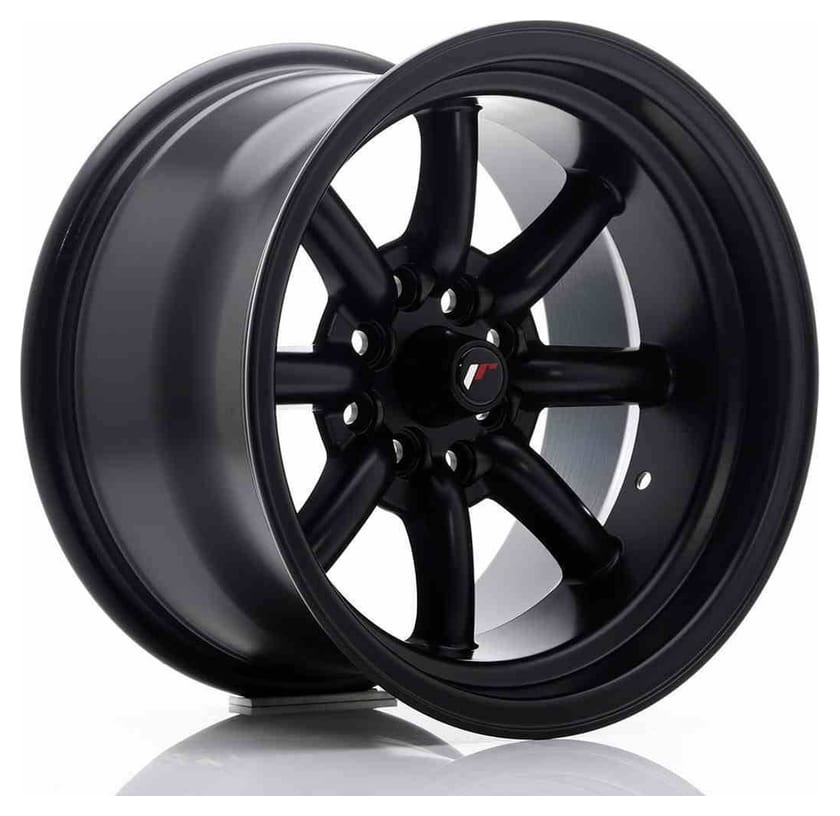 JR Wheels JR19 15x9 ET-13 4x100/114 Matt Black