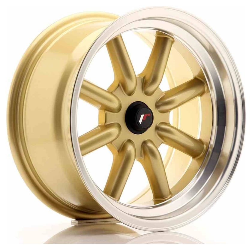 JR Wheels JR19 16x8 ET-20-0 BLANK Gold