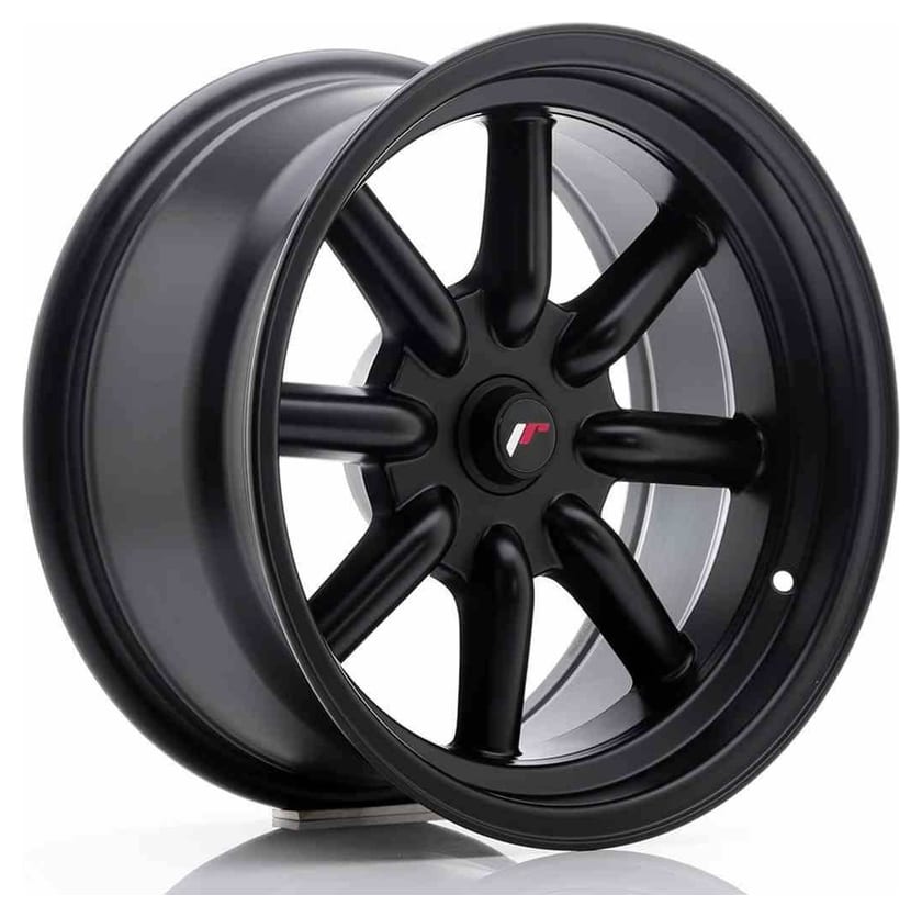 JR Wheels JR19 16x8 ET-20-0 BLANK Matt Black