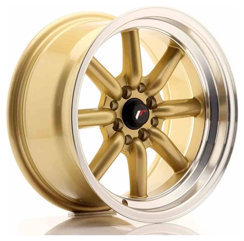 JR Wheels JR19 16x8 ET0 4x100/114 Gold