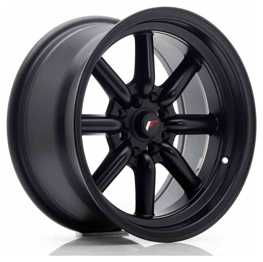 JR Wheels JR19 16x8 ET0 4x100/114 Matt Black