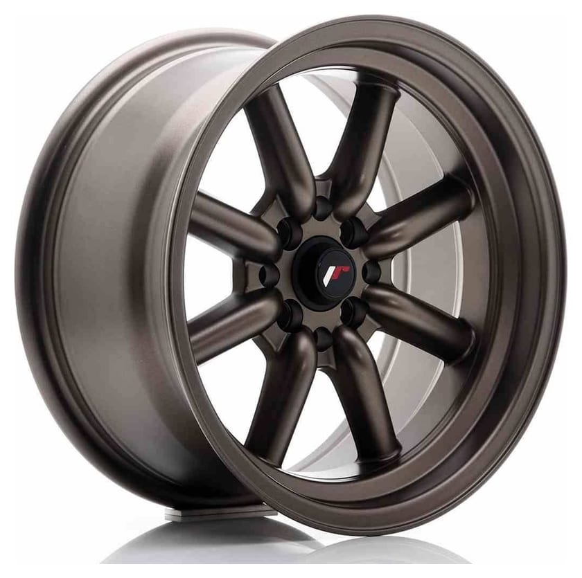 JR Wheels JR19 16x8 ET0 4x100/114 Matt Bronze