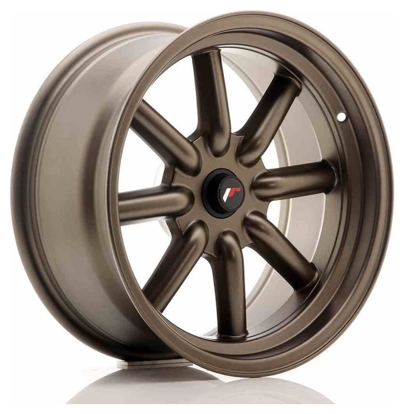 JR Wheels JR19 17x8 ET-20-0 BLANK Matt Bronze