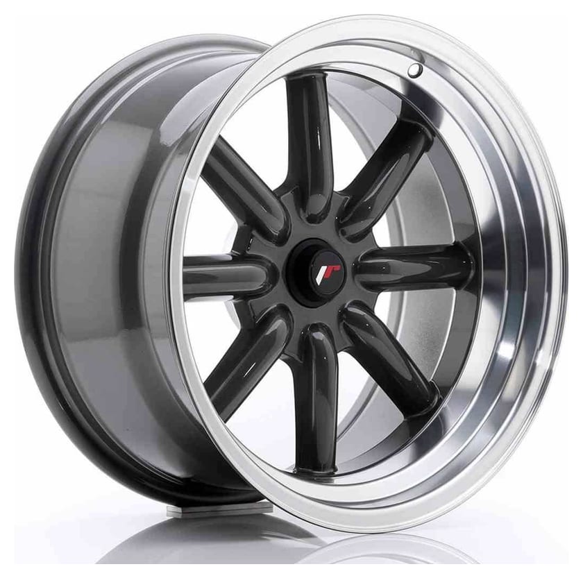 JR Wheels JR19 17x9 ET-25-(-10) BLANK Gun Metal