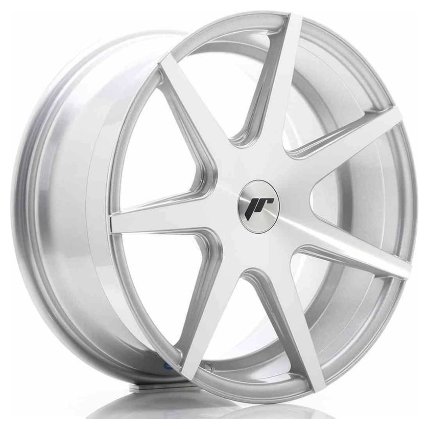JR Wheels JR20 18x8,5 ET25-40 Blank Silver Machined