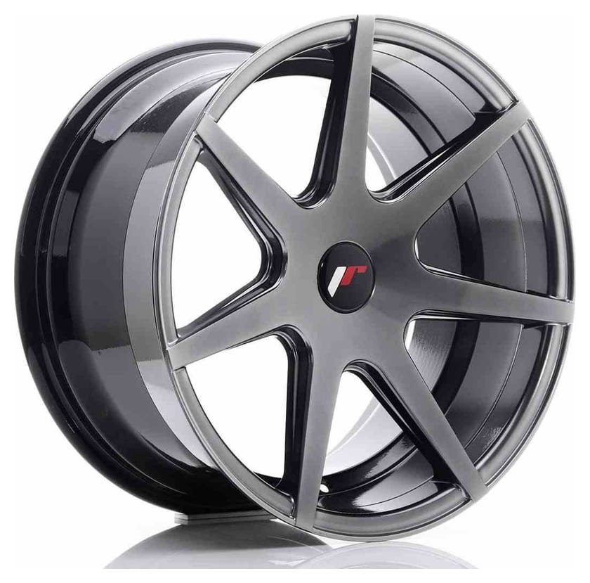 JR Wheels JR20 18x9,5 ET20-40 Blank Hyper Black